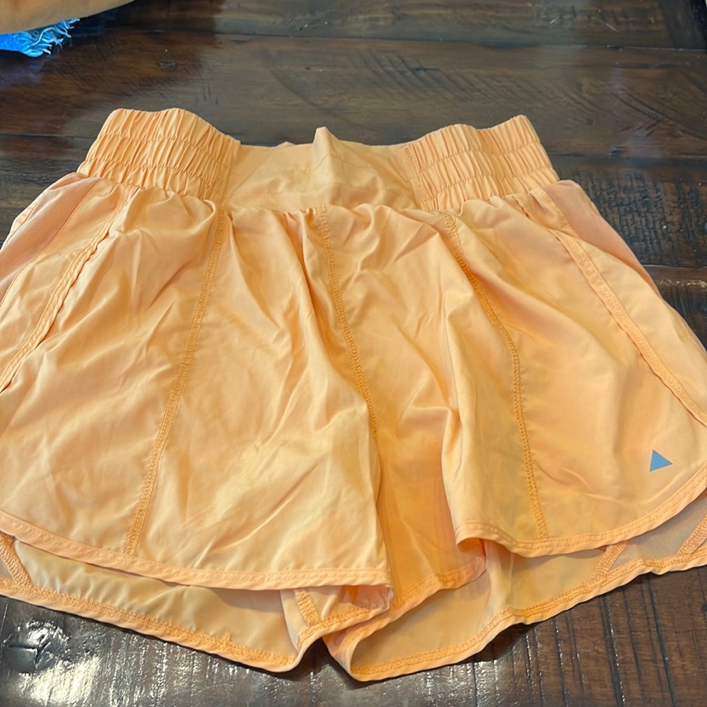 Balance Athletica Peach Orange Athletic Shorts